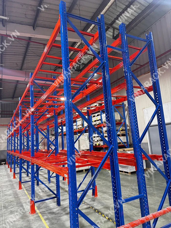 Hình ảnh hệ thống kệ kho hàng do Unirack thiết kế, sản xuất và lắp đặt trong những dự án gần đây nhất