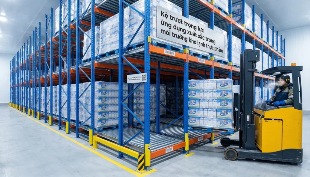 ung-dung-ke-pallet-flow-kho-lanh