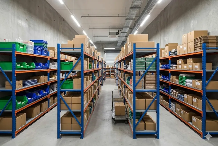cách sắp xếp kho hàng 100m2