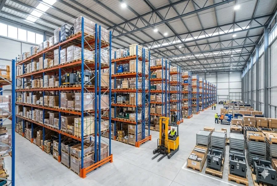 hệ thống kệ sắt pallet kho công nghiệp