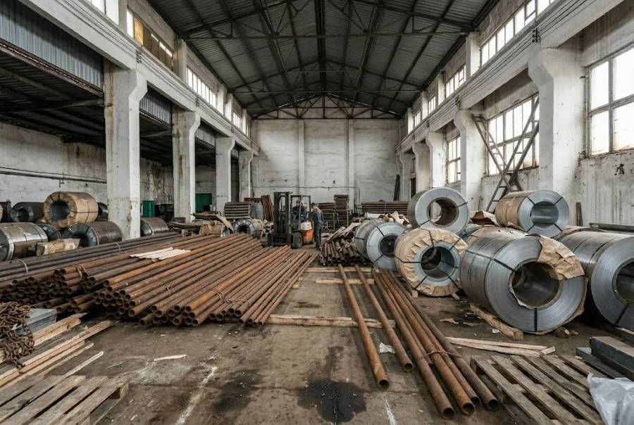 Thực trạng kho hàng quá khổ lộn xộn