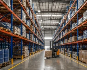 Hệ thống kệ tải trọng nặng tại Long An tối ưu diện tích kho hàng công nghiệp