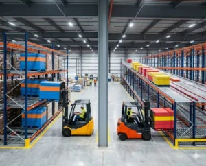So sánh kệ Push Back và kệ Pallet Flow với cơ chế lưu trữ trọng lực LIFO và FIFO trong kho hàng