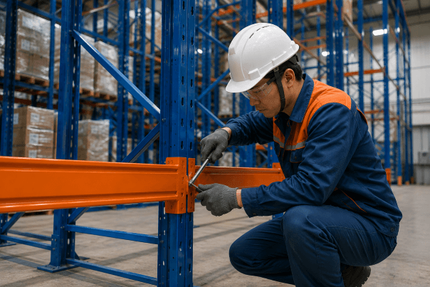 Lắp đặt hoàn thiện di dời kệ kho tại Miền Nam