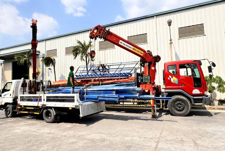 Dịch vụ thi công kệ kho hàng tại Bình Dương