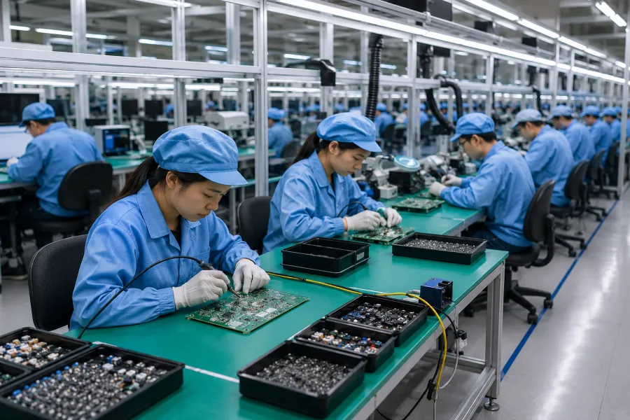 Ứng dụng bàn thao tác chống tĩnh điện ESD