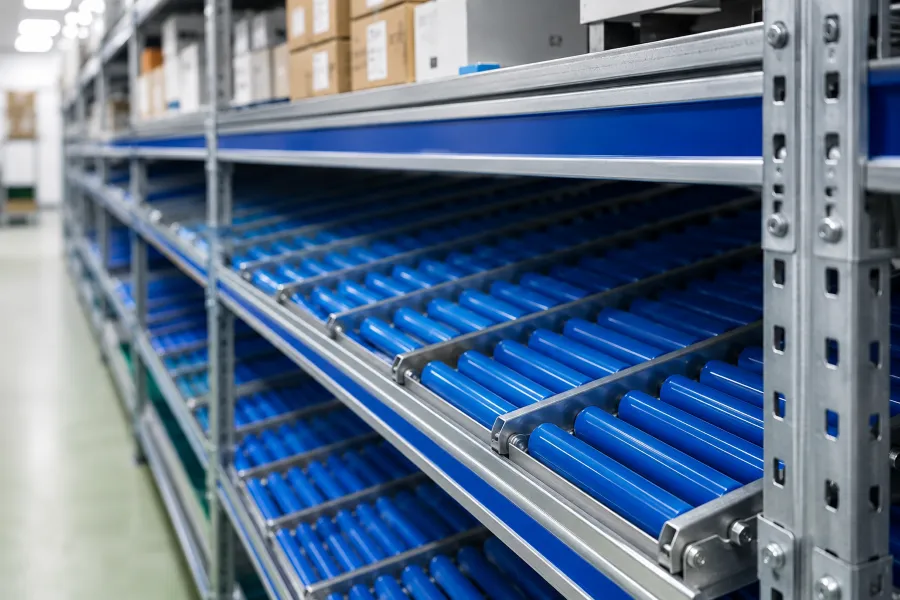 Chi tiết cấu tạo băng tải con lăn nhựa PVC
