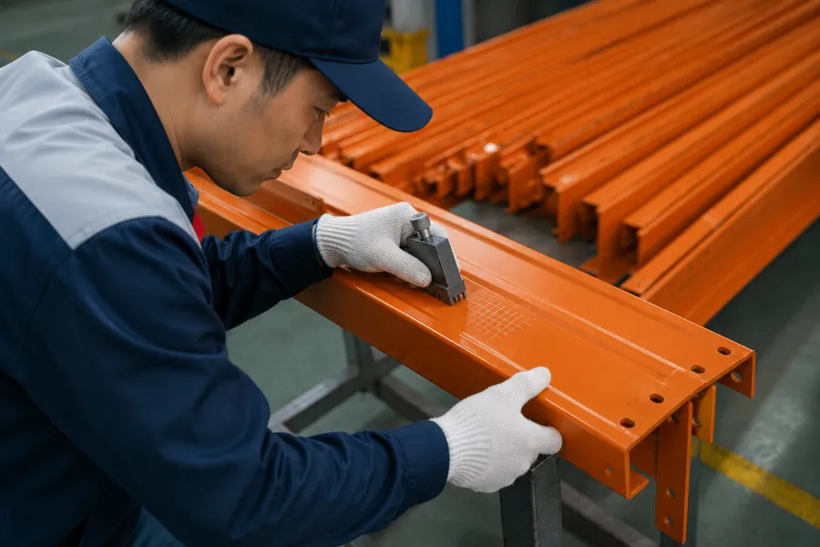 Kiểm tra chất lượng sau quy trình sơn tĩnh điện 7 bể