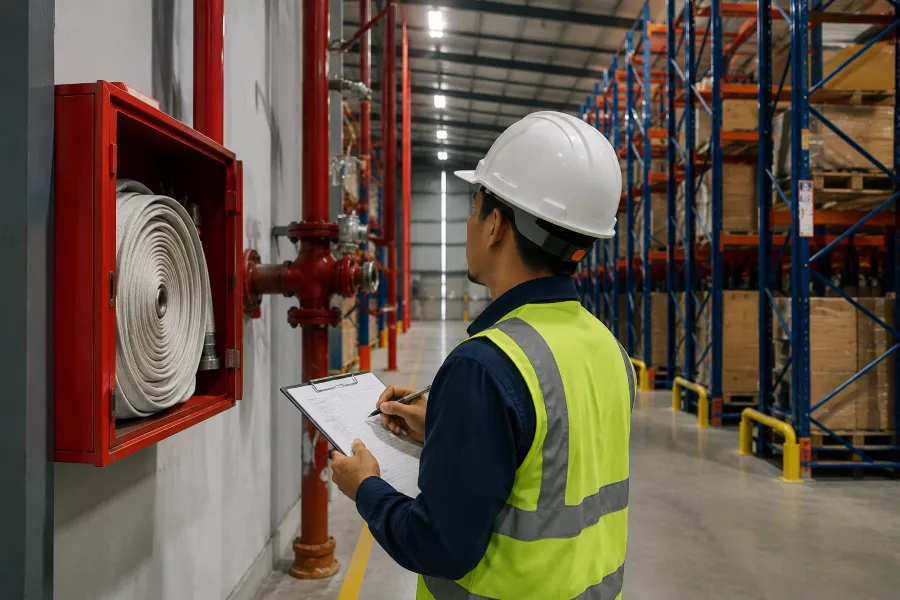 Tiêu chuẩn PCCC kho xưởng 2026
